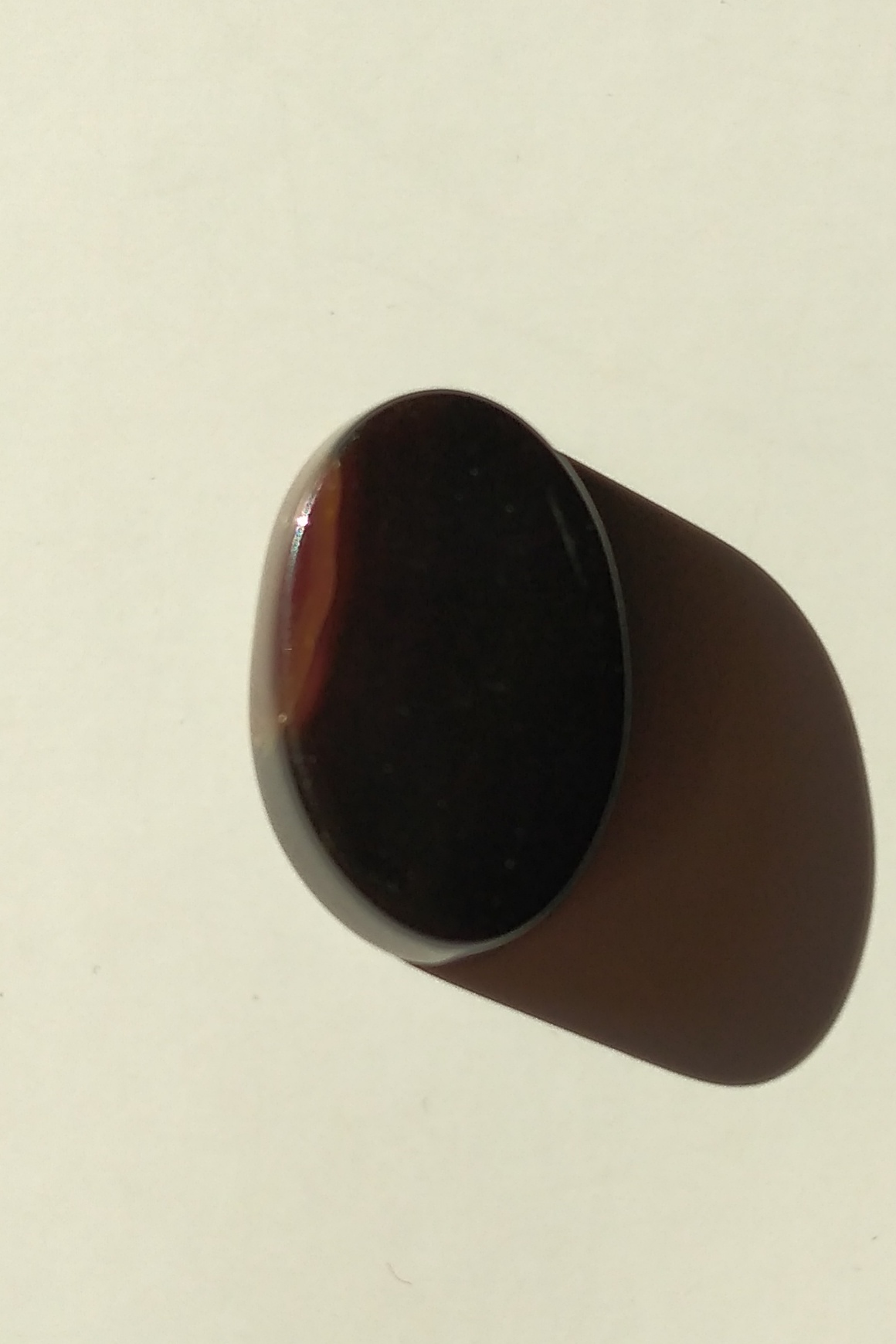 عقیق یمنی اصل معدنی رگه دار کد mfe016